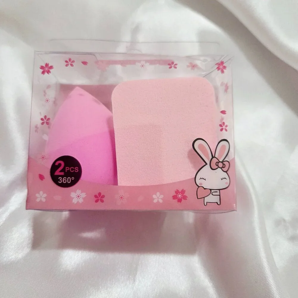 2 Pkg X 4pcs Powder Puff Makeup Sponge